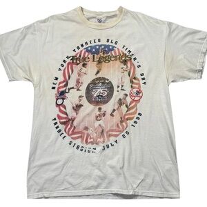 Vintage New York Yankees Old Timers Day 1998 T Shirt (Size XL)